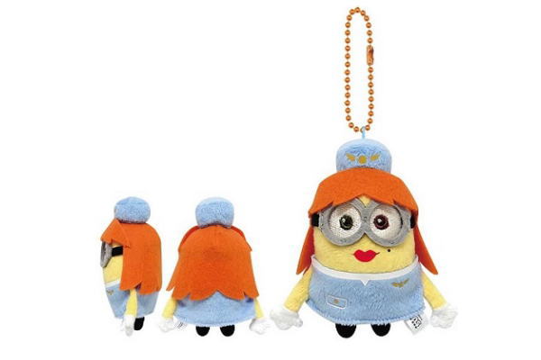 【送料無料】【ミニオンズ】【MINION AIR】ボールチェーンマスコット【ボブ】【ミニオン】【ユニバーサル】【ミニオン】【ユニバーサルスタジオ】【ユニバ】【映画】【アニメ】【キーホルダー】【人形】【お人形】【マスコット】【ぬいぐるみ】のサムネイル