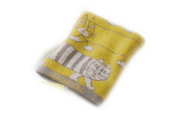 【リサ・ラーソン】ウォッシュタオル【ヴァリアスキャット】【リサラーソン】【陶芸】【北欧】【デザイン】【デザイナー】【スウェーデン】【グッズ】【タオル】【たおる】【ハンドタオル】【タオルハンカチ】【ハンカチ】