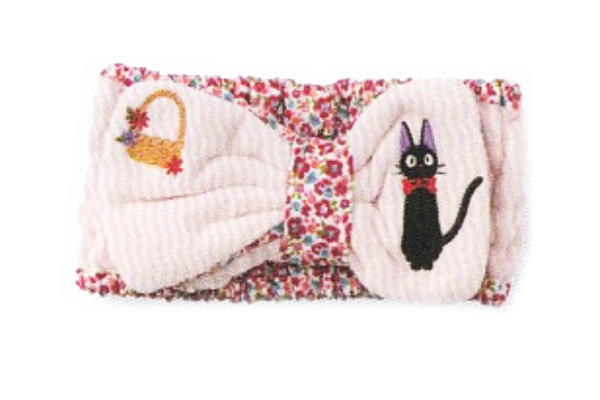 【スタジオジブリ】【魔女の宅急便】ヘアバンド【花畑とジジ】【バンド】【髪留め】【お風呂】【洗顔】【ヘアバン】【宮崎駿】【ジブリ】【アニメ】【映画】【キキ】【ジジ】