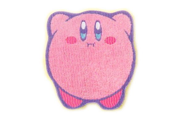 【送料無料】　星のカービィ　ミニタオルぷっくりカービィ　カービィ　ゲーム　ゲームキャラ　カービー　任天堂　タオル　たおる　ハンドタオル　ハンカチ