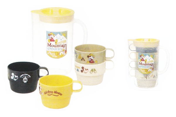 【ディズニーキャラクター】ケース付きスタッキングコップ4Pセット【Outdoor】【ミッキーマウス】【みっきー】【ディズニー】【映画】【アニメ】【コップ】【キャンプ】【アウトドア】【バーベキュー】【食器】【ピクニック】【パーティ】のサムネイル