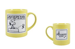 【PEANUT】【スヌーピー】【SNOOPY】マグカップ【イエロー】【コップ】【マグ】【食器】【グッズ】【カップ】【コミック】【ピーナッツ】【キッチン】