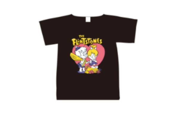 【送料無料】 【原始家族フリントストーン】Tシャツ【M】【ペブルスとバンバン】【The Flintstones】【アメリカ】【USA】【アメキャラ】【アニメ】【シャツ】【ティーシャツ】【服】【衣服】【レディース】【ファッション】【グッズ】