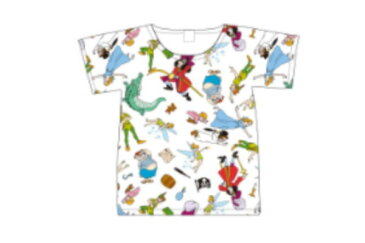 【ディズニーキャラクター】Tシャツ【キッズ120】【オールスター】【ピーターパン】【ティンカーベル】【妖精】【ディズニー】【映画】【アニメ】【シャツ】【ティーシャツ】【服】【衣服】【子供】【ファッション】【グッズ】【かわいい】