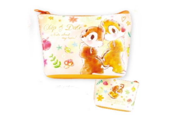 【送料無料】 【ディズニーキャラクター】【プレシャスドリーム】三角ミニポーチ【チップとデール】【チッ ...
