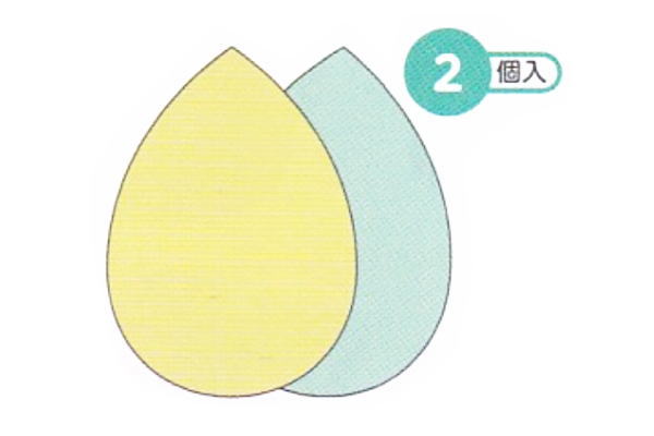 【送料無料】 【オリジナル】メイクスポンジ【中】【水滴型】【メイク】【化粧】【メイク用品】【ファンデーション】【化粧直し】【生活雑貨】【グッズ】