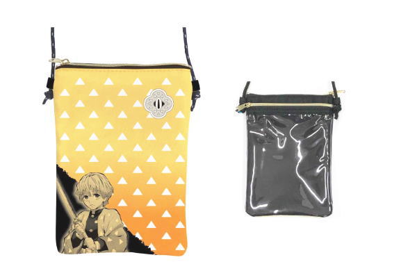 【送料無料】 【鬼滅の刃】縦型ショルダーバッグ【我妻 善逸】【あがつま ぜんいつ】【鬼滅】【きめつ..