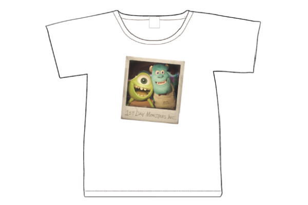 【送料無料】 【ピクサーキャラクター】Tシャツ【M】【1stDAY】【モンスターズインク】【サリー】【マイク】【ピクサー】【ディズニー】【映画】【アニメ】【シャツ】【ティーシャツ】【服】【衣服】【レディース】【ファッション】【グッズ】