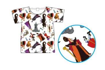 【ディズニーキャラクター】Tシャツ【110】【パターン】【ヴィランズ】【悪者】【悪者たち】【悪役】【敵役】【ディズニー】【映画】【アニメ】【シャツ】【ティーシャツ】【服】【衣服】【キッズ】【子供】【ファッション】【グッズ】