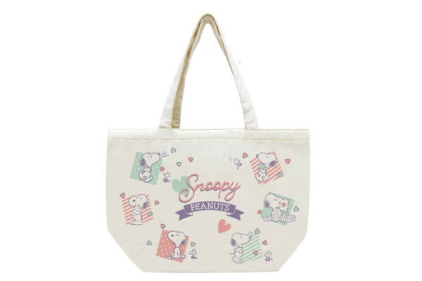 【スヌーピー】【SNOOPY】帆布クーラートート【L】【ハート】【ピーナッツ】【ウッドストック】【すぬ..