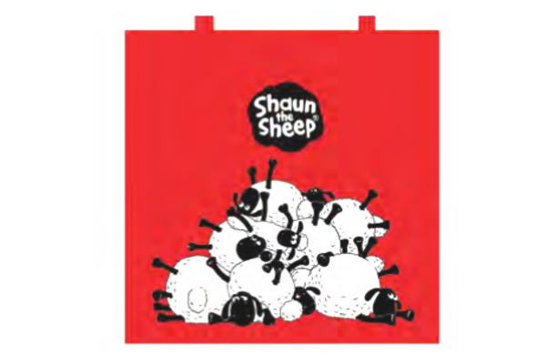 【送料無料】 【ひつじのショーン】カラートート【いっぱいRD】【ひつじ】【ウォレスとグルミット】【羊】【ヒツジ】【映画】【アニメ】【バッグ】【かばん】【カバン】【鞄】【トートバッグ】【トート】【雑貨】【グッズ】のサムネイル