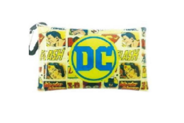 【DCコミック】クリアマルチケース【S】【イエロー】【ロゴ】【ヒーロー】【スーパーヒーロー】【アメ..