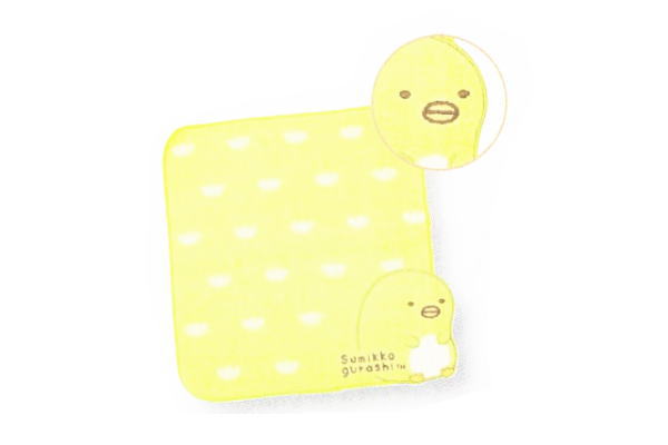 【送料無料】 すみっコぐらし ミニタオルスカラップぺんぎん ぺんぎん すみっこぐらし サンエックス すみっこ すみっコ ゆるキャラ タオル たおる ハンカチ ハンドタオル 生活雑貨 グッズ