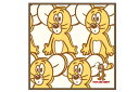 【トムとジェリー】【Tom and Jerry】ミニタオル【ジェリークラッシュパターン】【トム】【ジェリー】【ワーナー】【アニメ】【タオル】【たおる】【ハンドタ...