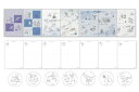 【送料無料】 【日本製】【miffy】【ミッフィー】【鳥獣戯画】蛇腹ポストカード【ネイビー】【ミッフィーちゃん】【ナインチェ・プラウス】【絵本】【アニメ】【ポストカード】【カード】【ハガキ】【手紙】【はがき】【てがみ】【絵】【雑貨】【グッズ】
