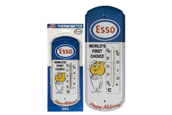【送料無料】 【アメリカ雑貨】サーモメーター【ESSO THERMO】【エッソ】【ガソリンスタンド】 ...