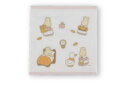 【送料無料】 【日本製】【warabe family】ウォッシュタオル【ピンク】【わらべ】【うさぎ】【ウサギ】【動物】【アニマル】【タオル】【たおる】【ハンドタオル】【ハンカチ】【ミニタオル】【今治タオル】【雑貨】【グッズ】