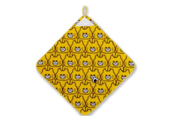 【送料無料】 【ノラネコぐんだん】ループ付きウォッシュタオル【イエロー】【おにぎり】【ネコ】【ねこ】【猫】【動物】【アニマル】【絵本】【タオル】【たおる】【ハンドタオル】【ハンカチ】【ミニタオル】【雑貨】【グッズ】のサムネイル