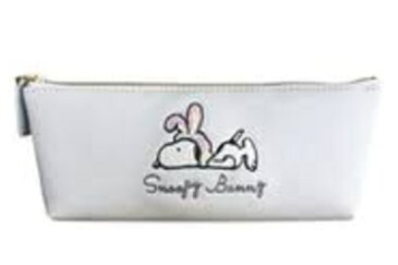 【スヌーピー】【SNOOPY】スリムペンポーチ【ブルー】【バニー】【ウッドストック 】【ピーナッツ】【すぬーぴー】【アニメ】【キャラクター】【ケース】【ポーチ】【ペンケース】【ペンポーチ】【筆箱】【ふでばこ】【文房具】【雑貨】【グッズ】【かわいい】