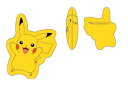 【ポケットモンスター】もっちりポーチ【ピカチュウ】【ポケモン】【ゲーム】【アニメ】【映画】【テレビ】【ケース】【ポーチ】【小物入れ】【整理】【収納】【ミニケース】【ミニポーチ】【雑貨】【グッズ】