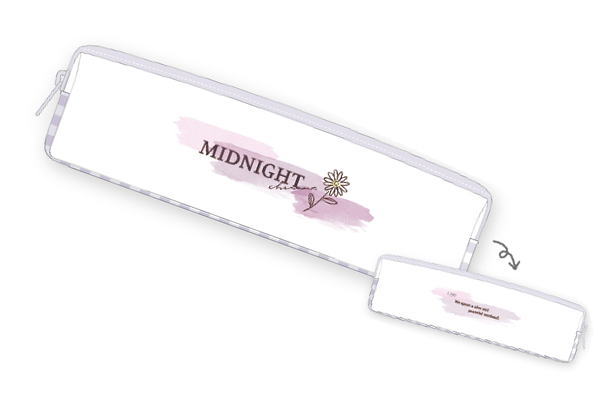 【送料無料】 【オリジナル】BOXスリムペンポーチ【ミッドナイト】【花】【ハナ】【フラワー】【ポーチ】【ケース】【ペンポーチ】【ペンケース】【ふでばこ】【筆箱】【文房具】【学校】【勉強】【整理】【収納】【雑貨】【グッズ】