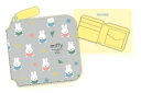 【miffy】【ミッフィー】【オータムカラーシリーズ】財布【グレー】【ウサギ】 【ミッフィーちゃん】【ディック・ブルーナ】【絵本】【アニメ】【さいふ】【サイフ】【ウォレット】【コンパクト財布】【ミニ財布】【ミニウォレット】【雑貨】【グッズ】