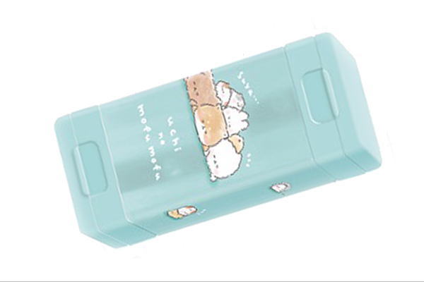 【送料無料】　 日本製　オリジナル　スリムツイン鉛筆削りUCHI NO MOFU MOFU　動物　アニマル　鉛筆　..