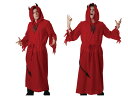 ダーク デビルローブ レッドデビル 悪魔 デーモン 仮装 コスプレ 悪魔のしっぽとツノがついた真っ赤なデビルローブ☆AOIコレクションのコスプレ♪コスチューム ...