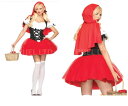 レディ 83P615 LEG AVENUE 赤ずきん Red Riding Hoodレッグアベニュー USA アメリカ ブランド パーティ 本場のコスプレブラン...