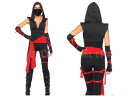 レディ 85P087 LEG AVENUE 致命的な忍者 Deadly Ninjyaレッグアベニュー アメリカ ブランド パーティ 本場のコスプレブランド レッ...