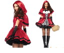 レディ 85P230 LEG AVENUE ゴシック赤ずきん Gothic Red Riding Hoodレッグアベニュー アメリカ ブランド パーティ 本場の...