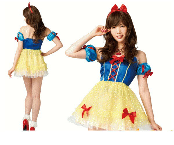 レディ　854(C)463　Kawaii Collection　アップルプリンセス　姫　童話　ブランド　パーティ　ハロウィン　レトロな雰囲気が可愛いナースコスチューム AOIコレクションコスプレシリーズコスプレ　衣装　仮装　コスチューム