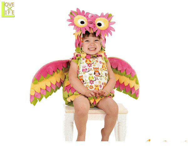 ベイビー カラフルフクロウ梟 フクロウ 鳥 衣装 仮装 パーティ 小物 コスチューム 装飾 イベント 飾り ハロウィン かわいい コスプレ 新作ベビーコスチュームがぞくぞく登場 赤ちゃんもハロウィンに参加しちゃおう