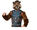 メンズ デラックスロケットラクーンロケットラクーン あらいぐま アライグマ マーベル ハロウィン コスプレ コスチューム 衣装 仮装 かわいい(3)