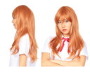 グッズ アニメロングロングヘアー アニメ カツラ かつら ヘアー ウィッグ パーティ ハロウィン コスプレ コスチューム 衣装 仮装 かわいい