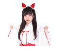グッズ けもみみピン白きつね きつね キツネ ヘアピン アイテム 小物 ハロウィン コスプレ コスチューム 衣装 仮装 かわいい