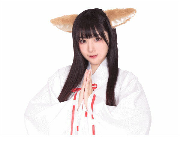 グッズ　けもみみピンきつね　キツネ　ヘアピン　アイテム　小物　ハロウィン　コスプレ　コスチューム　衣装　仮装　かわいい