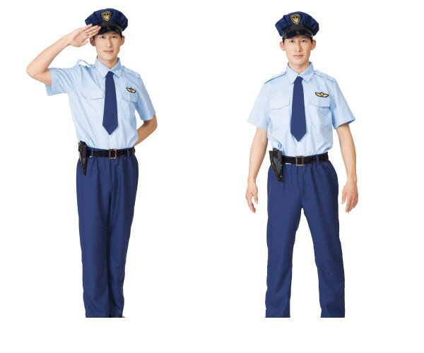 UNISEX　ポリス警察　警官　ポリスマン　ハロウィン　コスプレ　コスチューム　衣装　仮装　集団仮装　..
