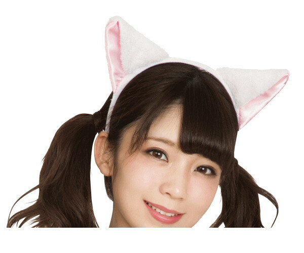 ■説明■ 【グッズ】 猫耳カチューシャふせ耳【白とピンク】【カチューシャ】 【キャット】【猫】【ネコ】【アイテム】【小物】 【ウィッチ】【子供】【キッズ】【コスプレ】 【コスチューム】【集団仮装】【集団コスプレ】 【衣装】【仮装】【かわいい...