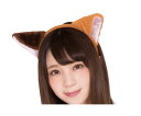 グッズ 猫耳カチューシャふせ耳ミケネコ みけネコ カチューシャ キャット 猫 ネコ アイテム 小物 ウィッチ 子供 キッズ コスプレ コスチューム 集団仮装 集団コスプレ 衣装 仮装 かわいい