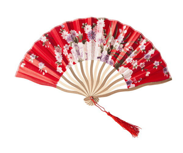 グッズ　花鳥風月　扇子紅　日本　江戸　和風　古風　文化祭　忘年会　新年会　仮装　衣装　コスプレ　コスチューム　集団コスプレ　集団仮装　ハロウィン　パーティ　イベント　かわいい