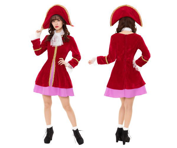 레이디 퀸 해적 해적 해적 카이조쿠 여성 할로윈 의상 가장 코스프레 의상 이벤트 연회 파티 집단 집단 가장 귀여운