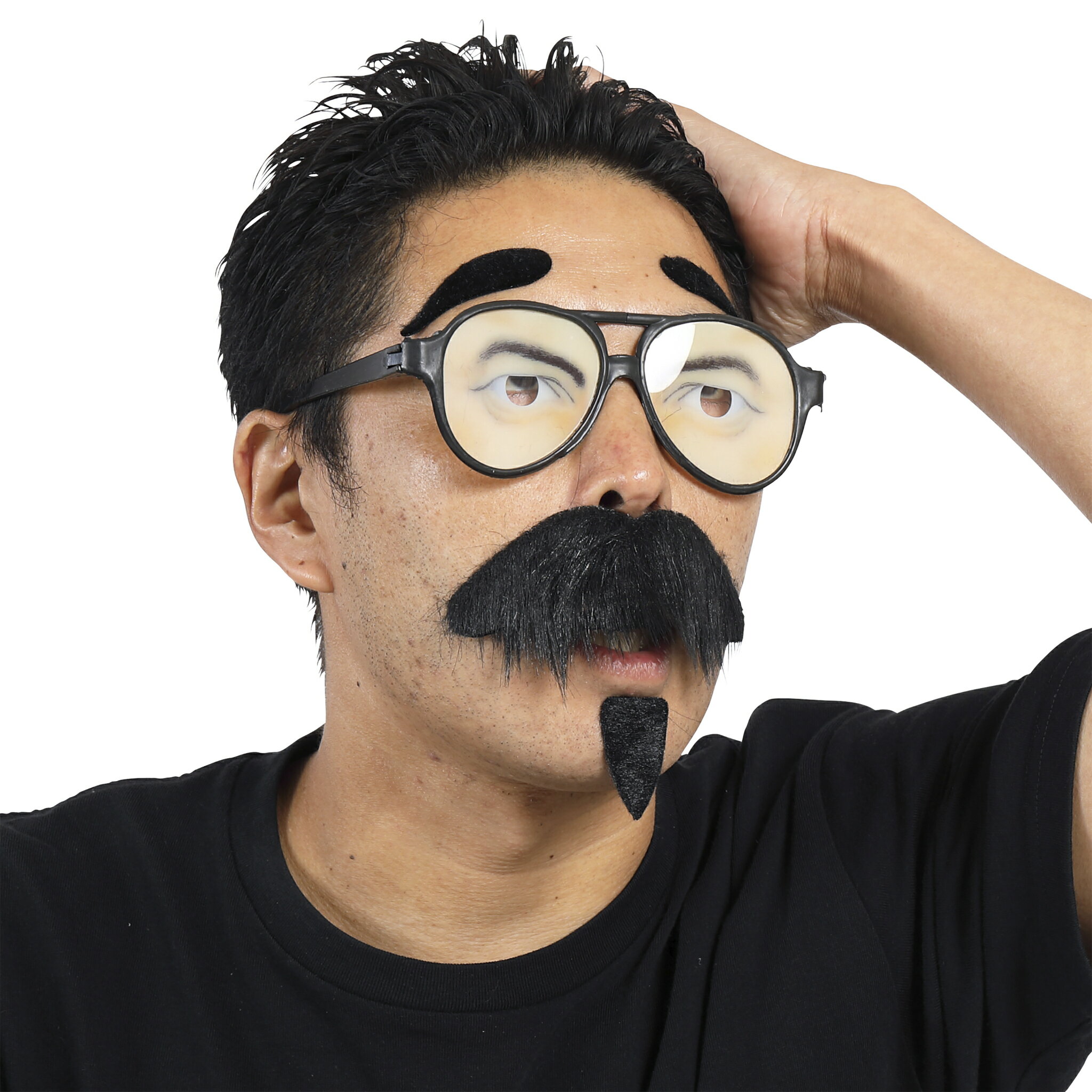 【宴会の達人 でかメガネ&ひげ】【衣装】【ハロウィン】【仮装】【コスプレ】【コスプレイヤー】【アニ..