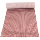 【50%OFF/Fashion THE SALE】 コート裏 -16H- 絹交織 縞 米沢 先染め 37cm×23m 紅鳶