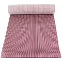 【50%OFF/Fashion THE SALE】 コート裏 -17H- 絹交織 縞 米沢 先染め 37cm×23m 海老色