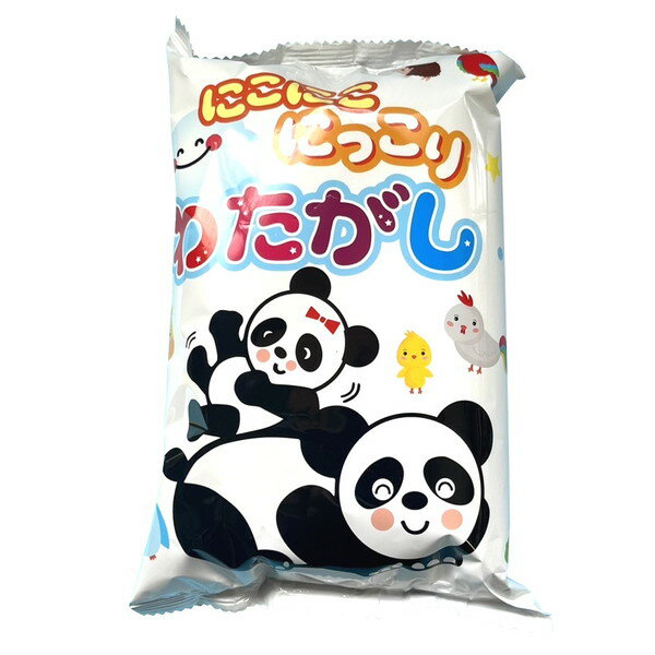 にこにこにっこりわたがし 10入【駄菓子 通販 おやつ 子供会 景品 お祭り くじ引き 縁日】