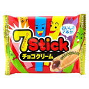 セブンスティック チョコクリーム 12入【駄菓子 通販 おやつ 子供会 景品 お祭り くじ引き 縁日】