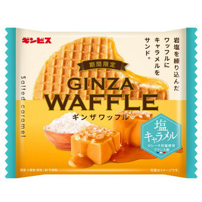 ギンザワッフル 塩キャラメル 15入【駄菓子 通販 おやつ 子供会 景品 お祭り くじ引き 縁日】