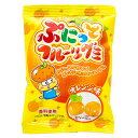 ぷにっとフルーツグミ オレンジ味 24入【駄菓子 通販 おやつ 子供会 景品 お祭り くじ引き 縁日】