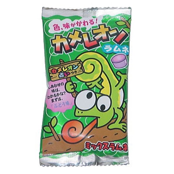 カメレオンラムネ 30入【駄菓子 通販 おやつ 子供会 景品 お祭り くじ引き 縁日】